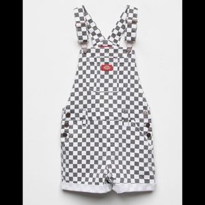 Dickies Checkerboard Denim Overalls